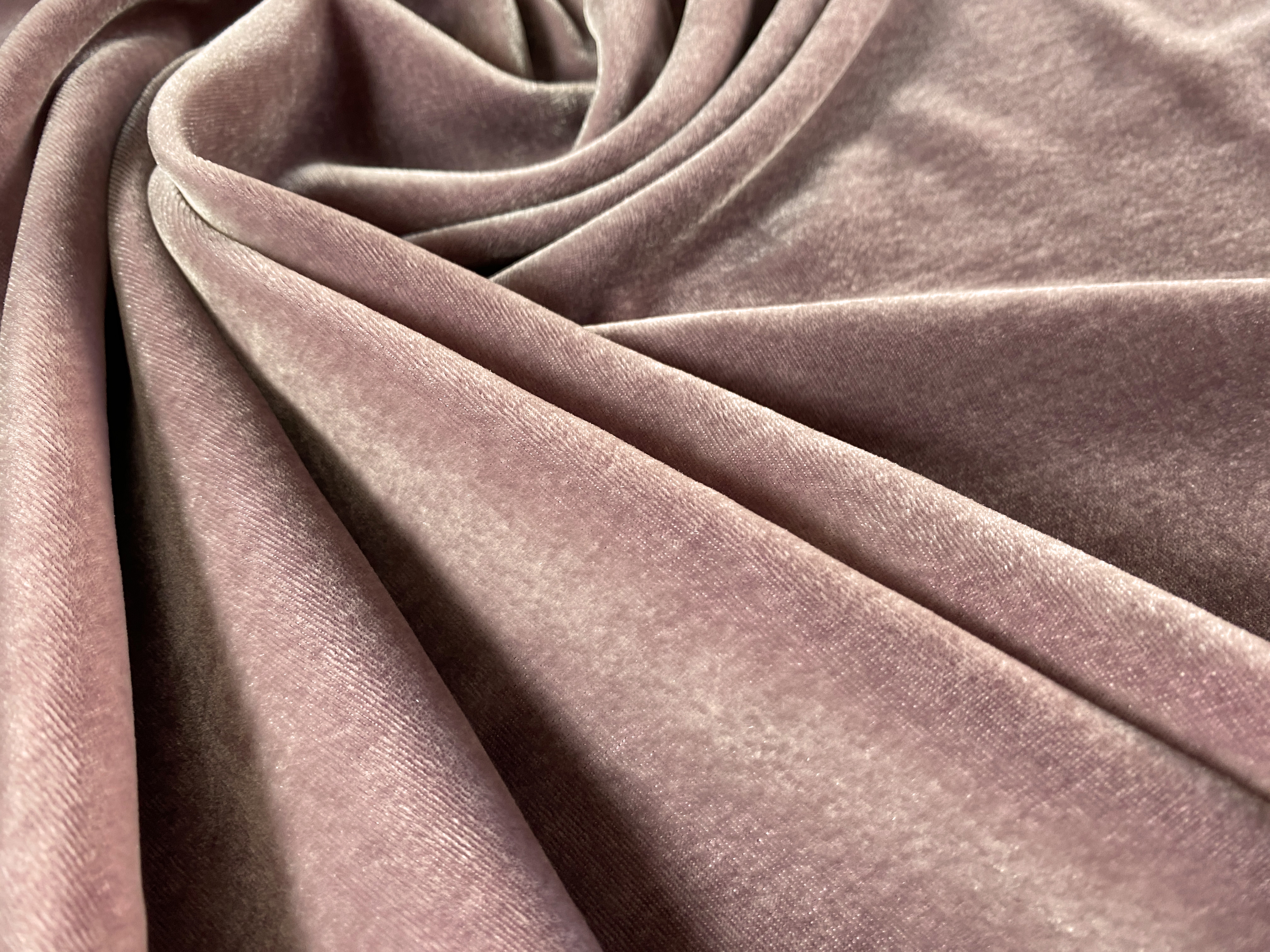 Seidensamt mauve