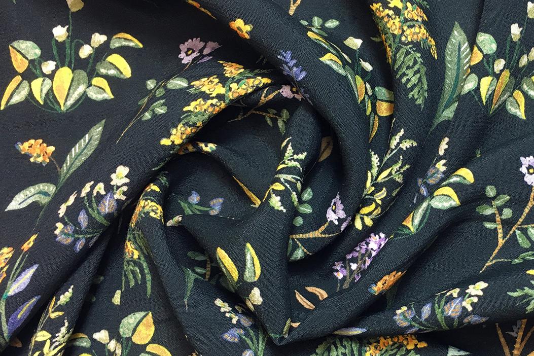 Viskosestretch - Wiesenblumen