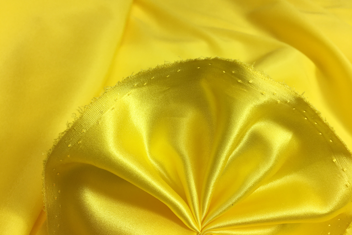 Seidenstretch - rapsgelb