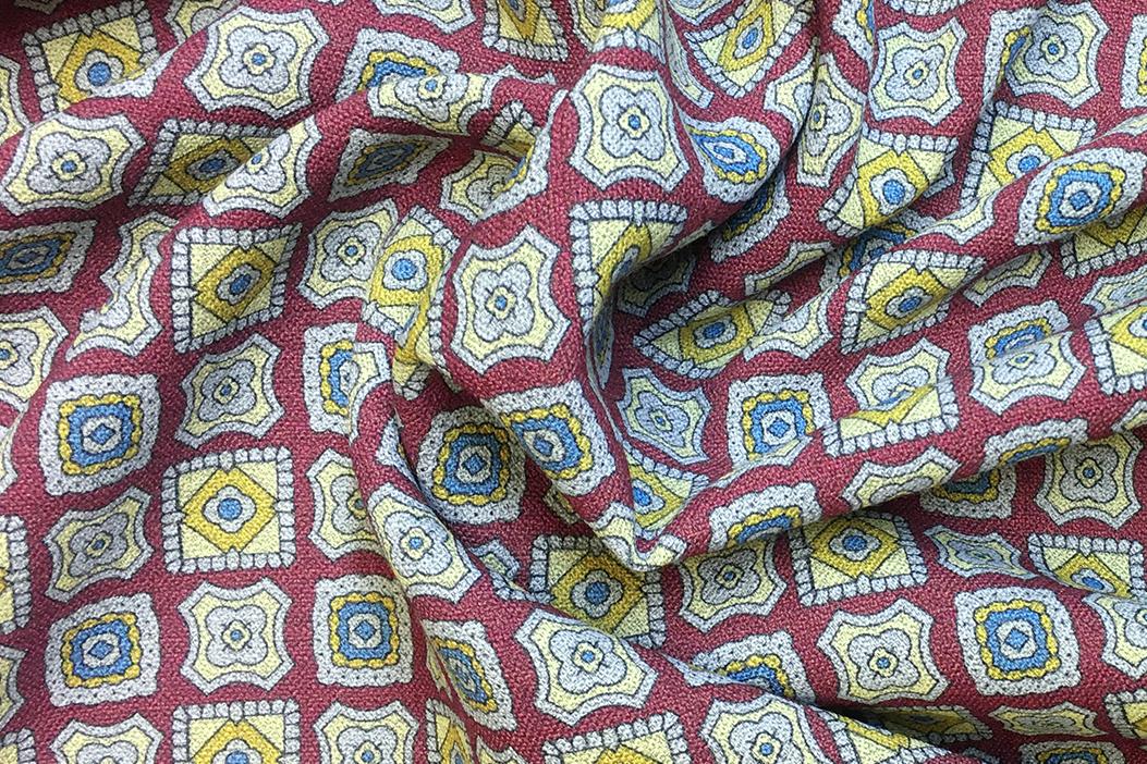 Schurwolle - Krawattenmuster