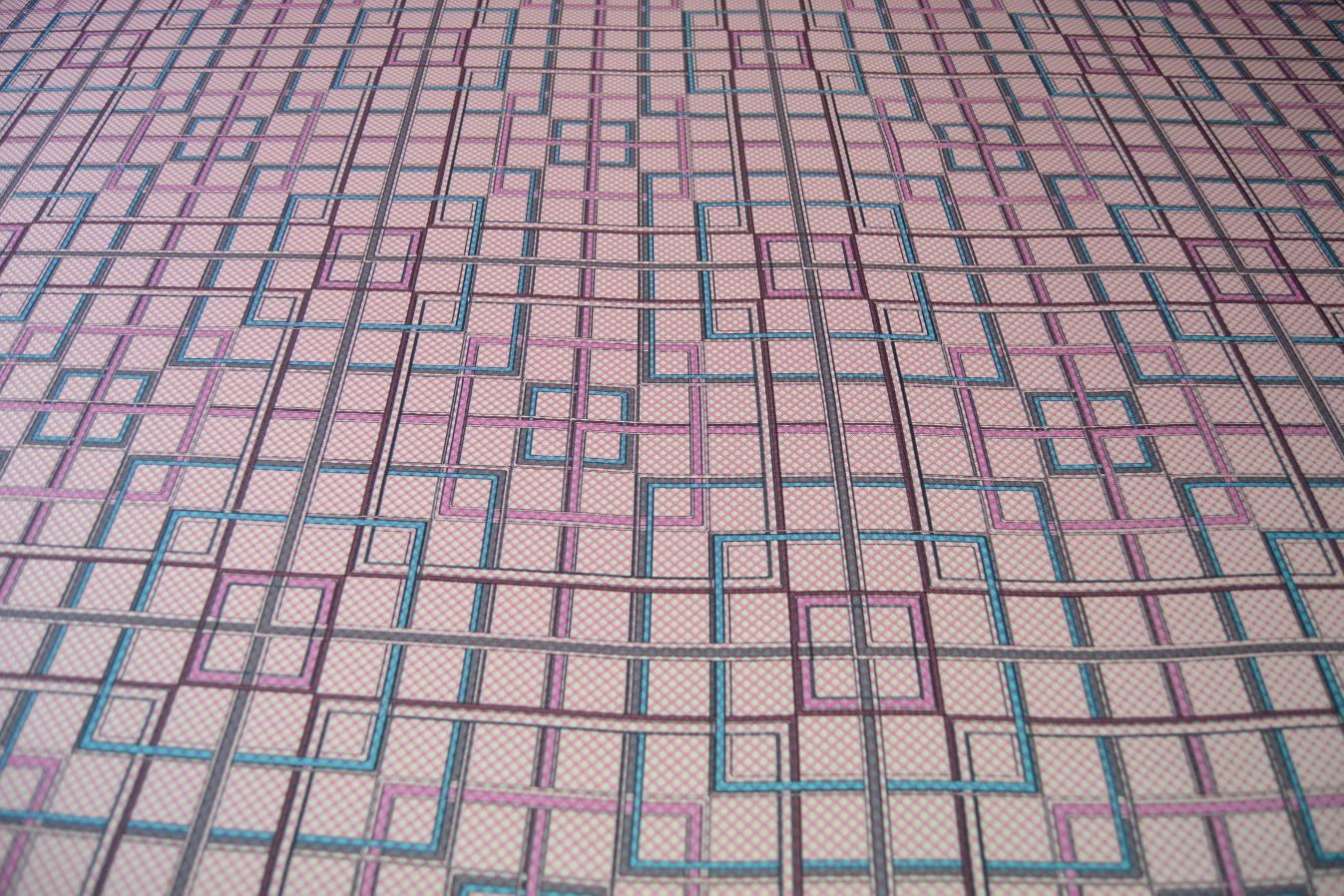 Seiden - Jacquard bedruckt