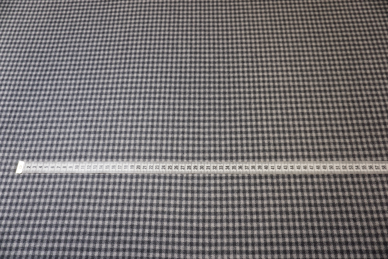 Schurwolle Vichykaro - Grautöne