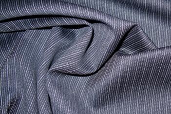 Schurwollmischung, blau mit weiß