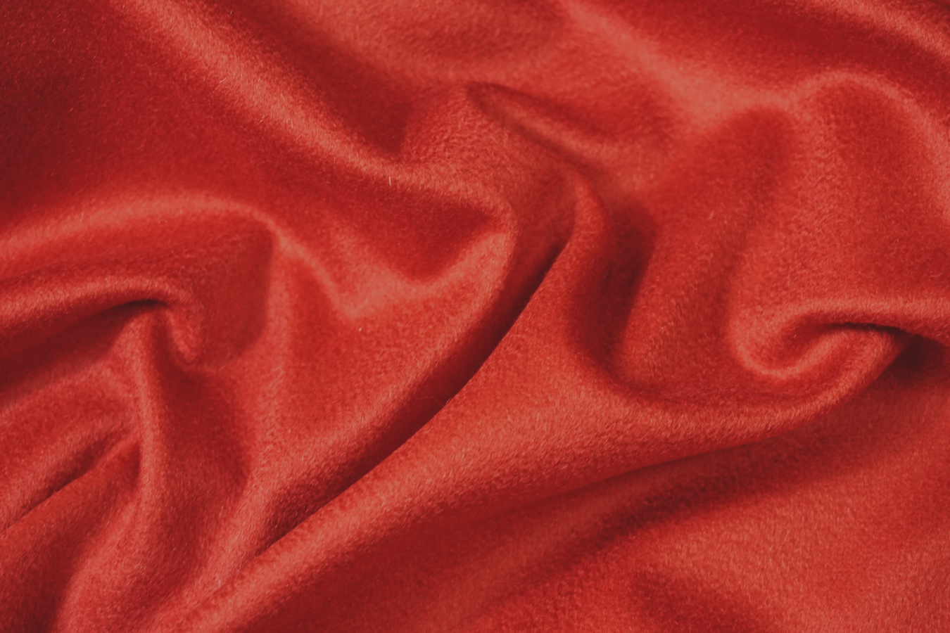 Kaschmir - tomatenrot