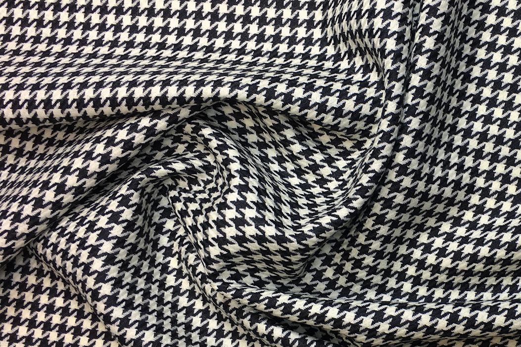 Hahnentritt - schwarz-weiß