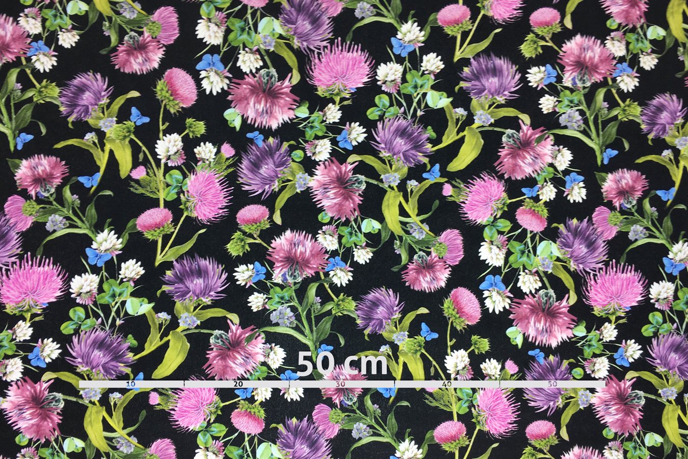 Crêpe - Wiesenblumen