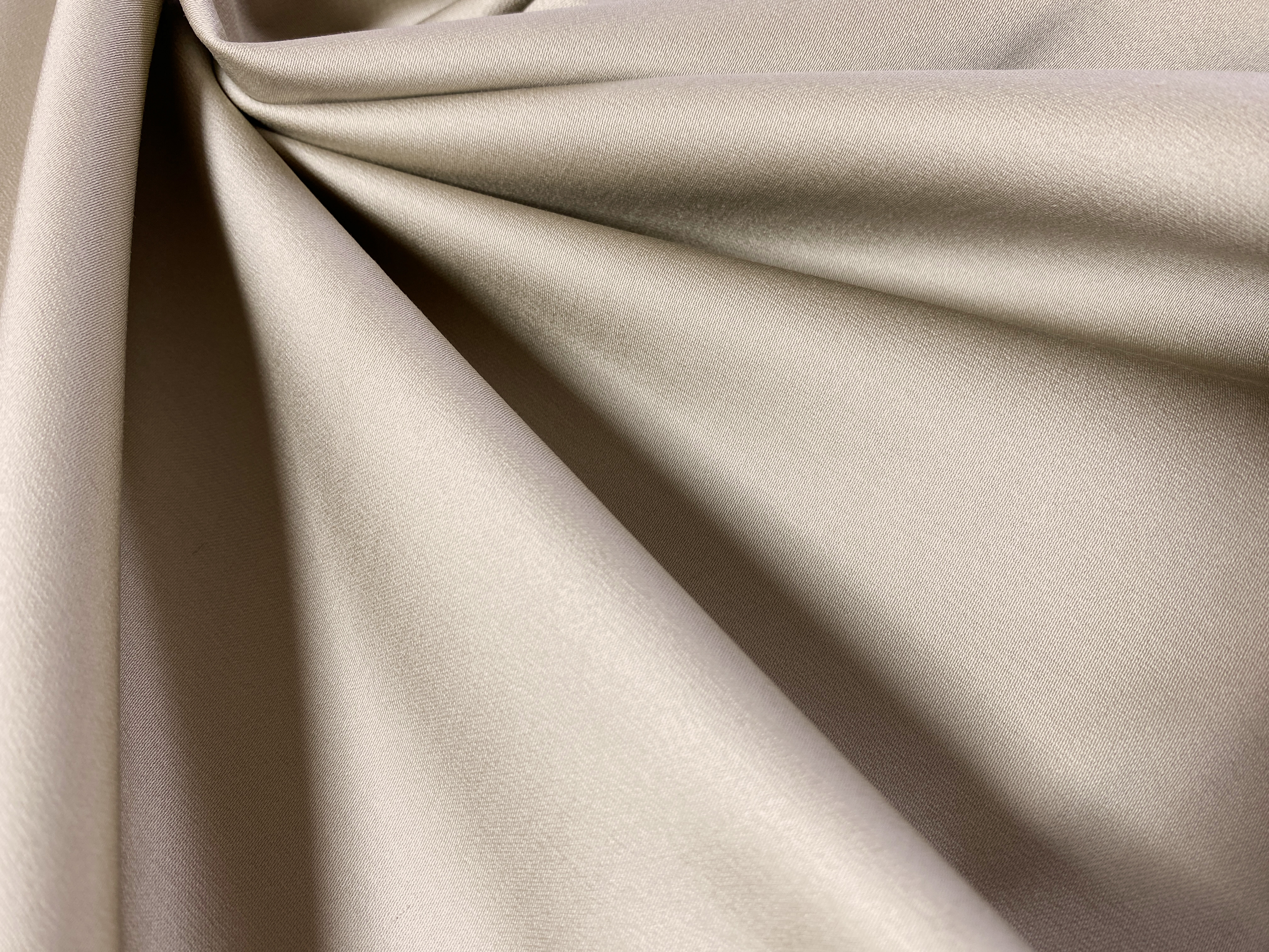 Baumwollsatin beige