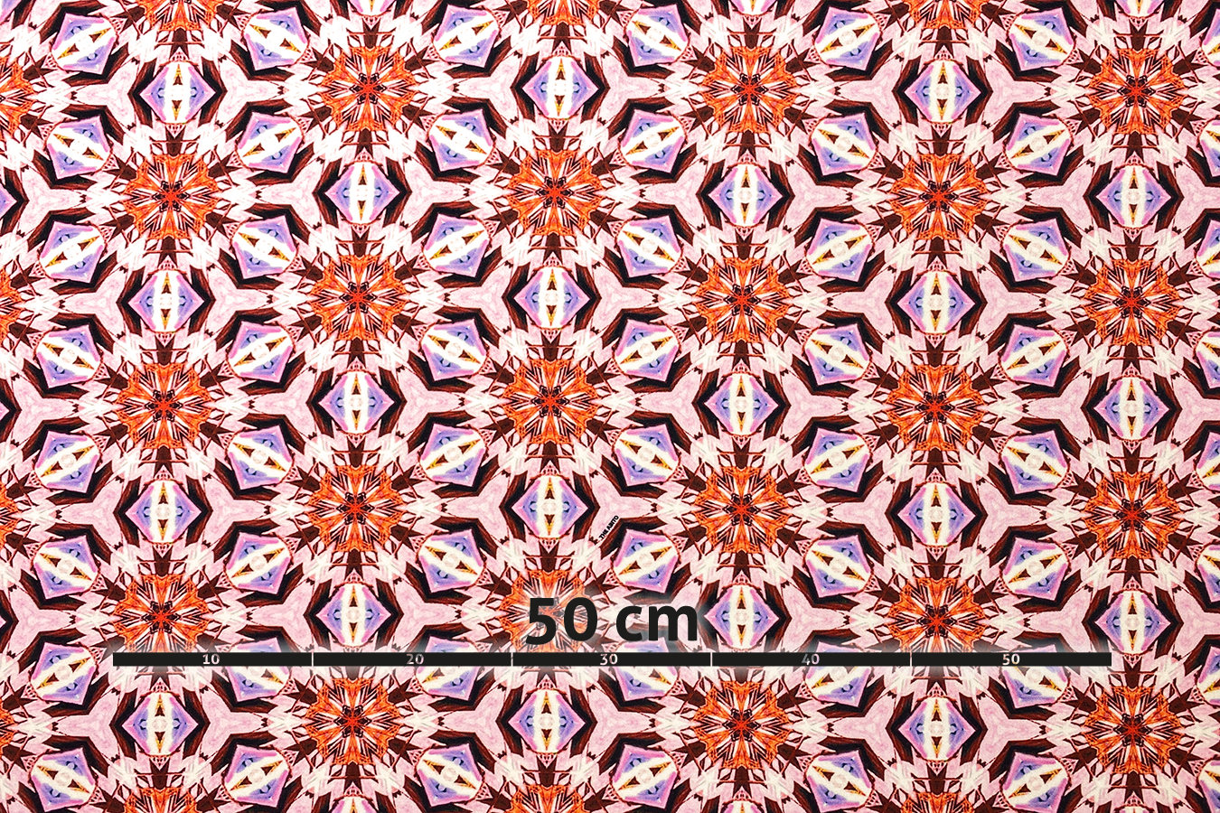 Viskose - Kaleidoskopmuster