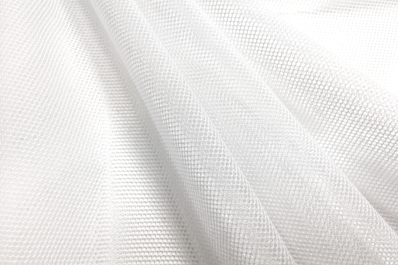 Baumwolltüll - weiß