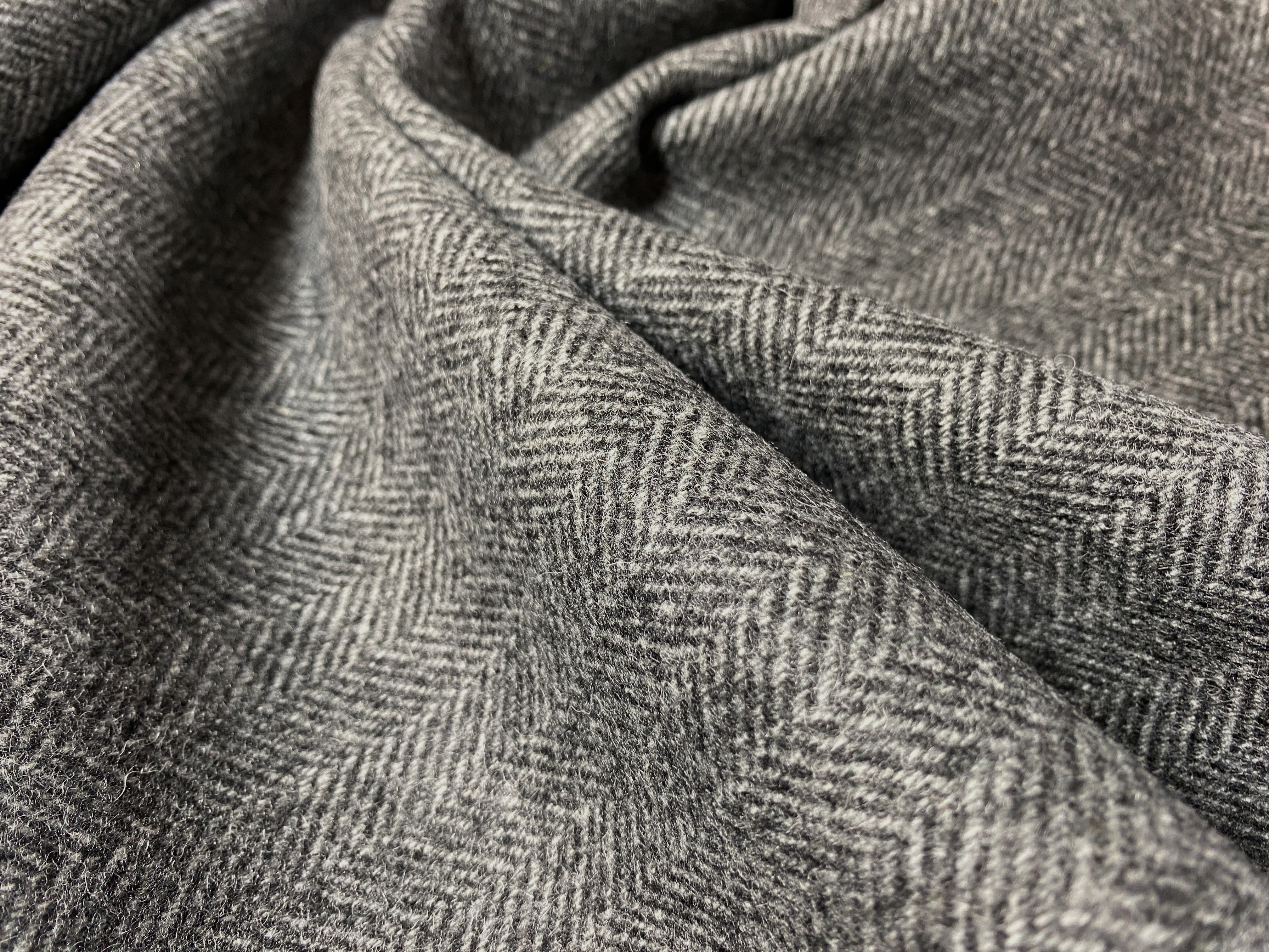 Kaschmirmischung Fischgrat