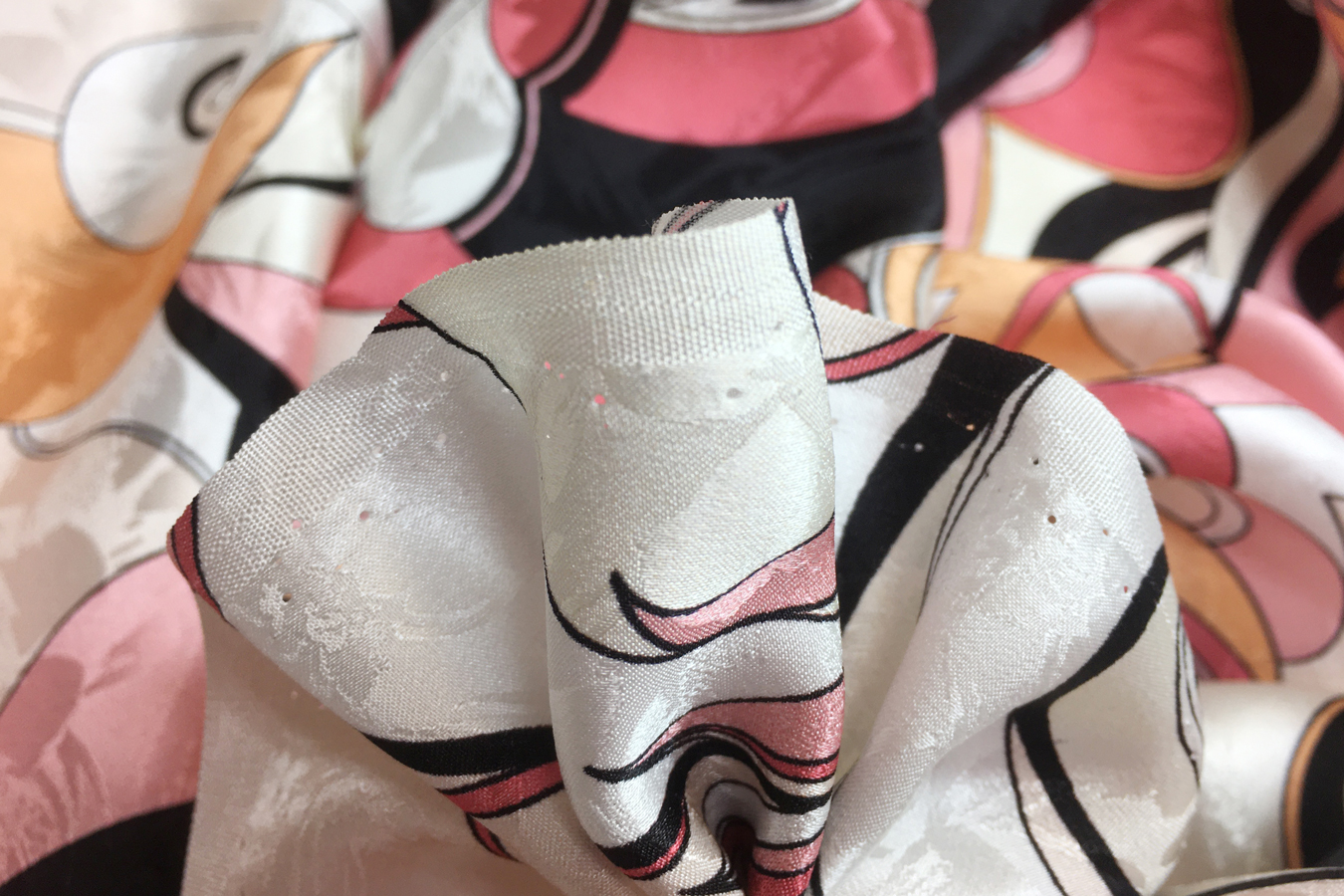 Seidenjacquard - Ornamente