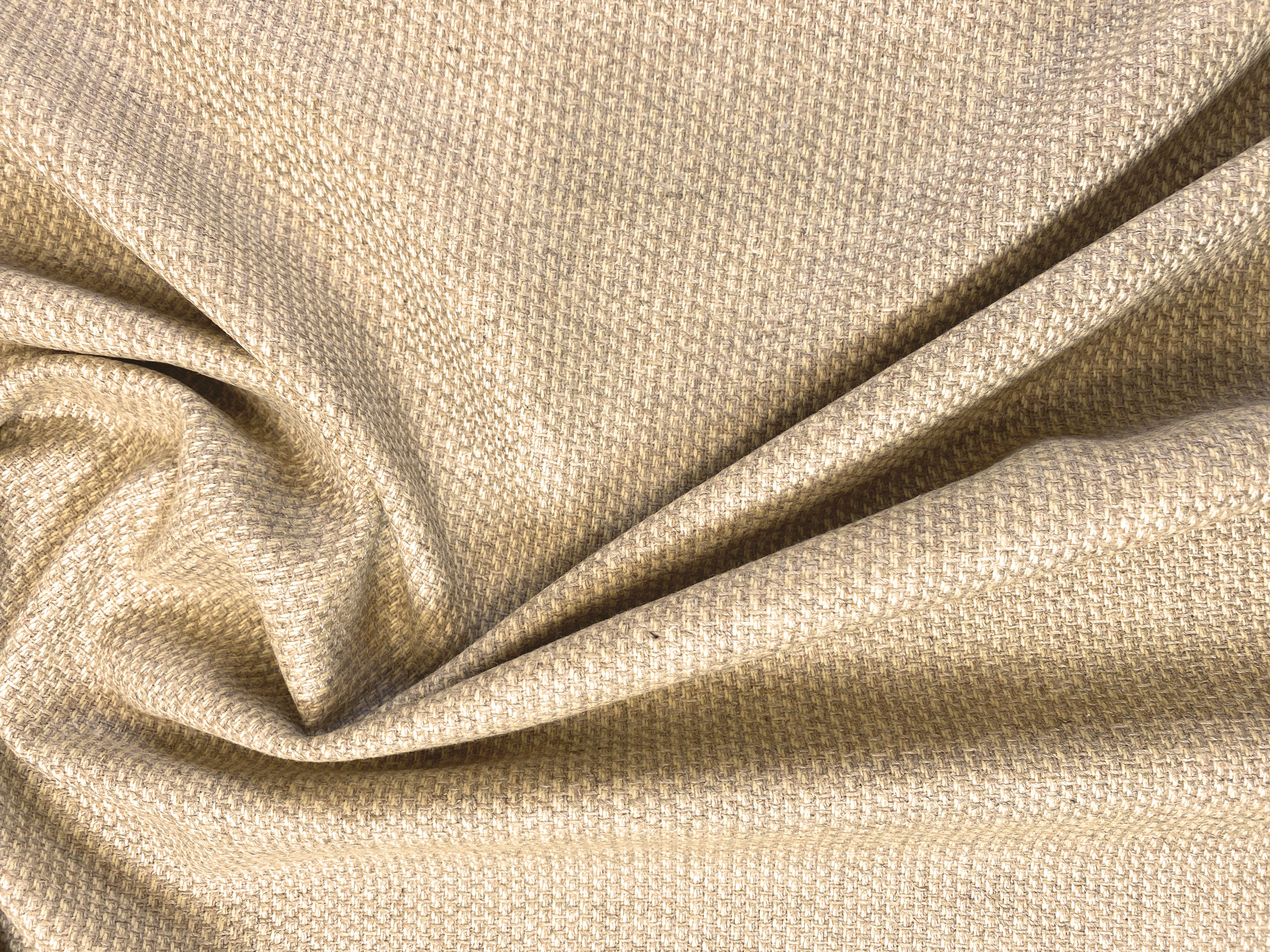 Lammwolle mit Kaschmir - beige/gelb