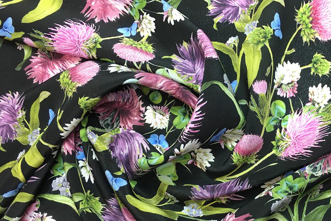 Crêpe - Wiesenblumen