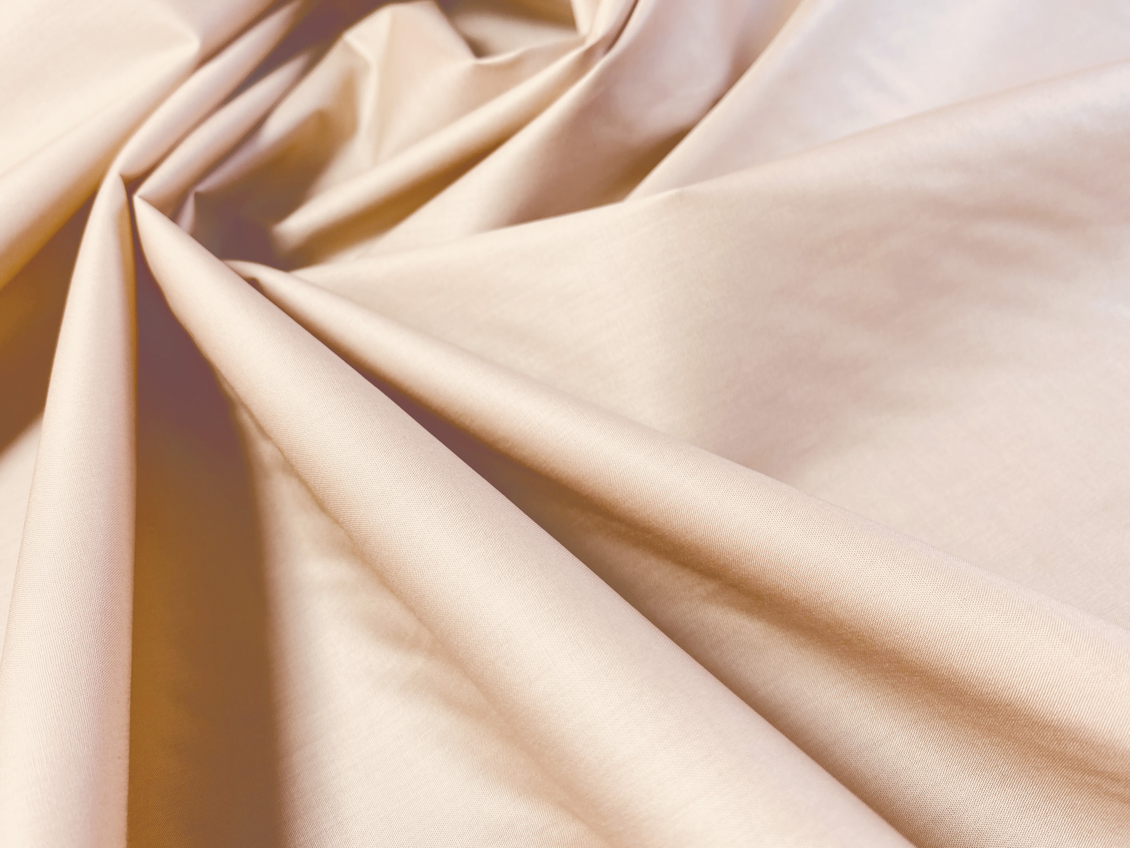 Baumwolle Popeline beige