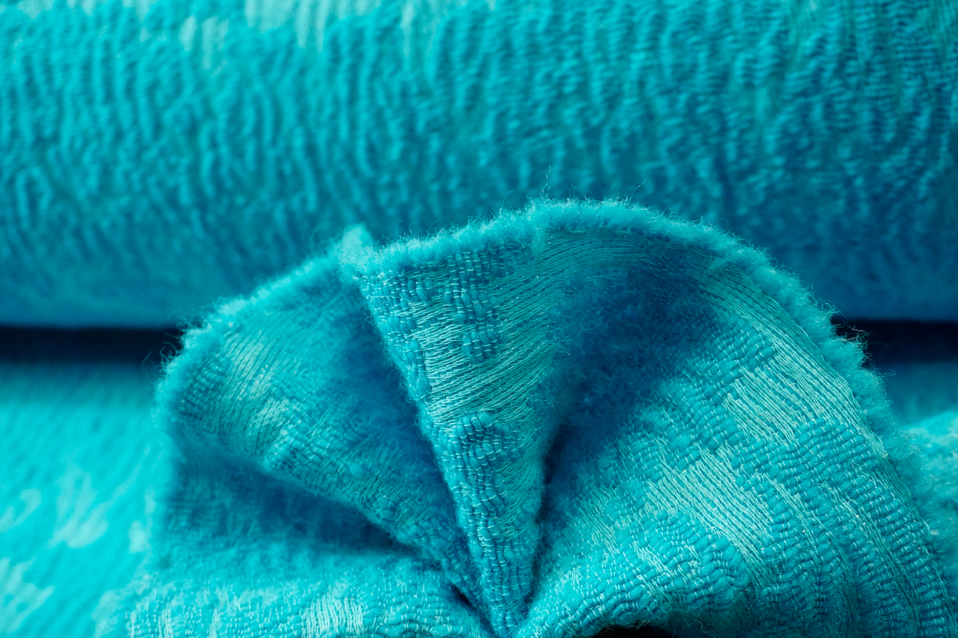 Schurwolle - türkis