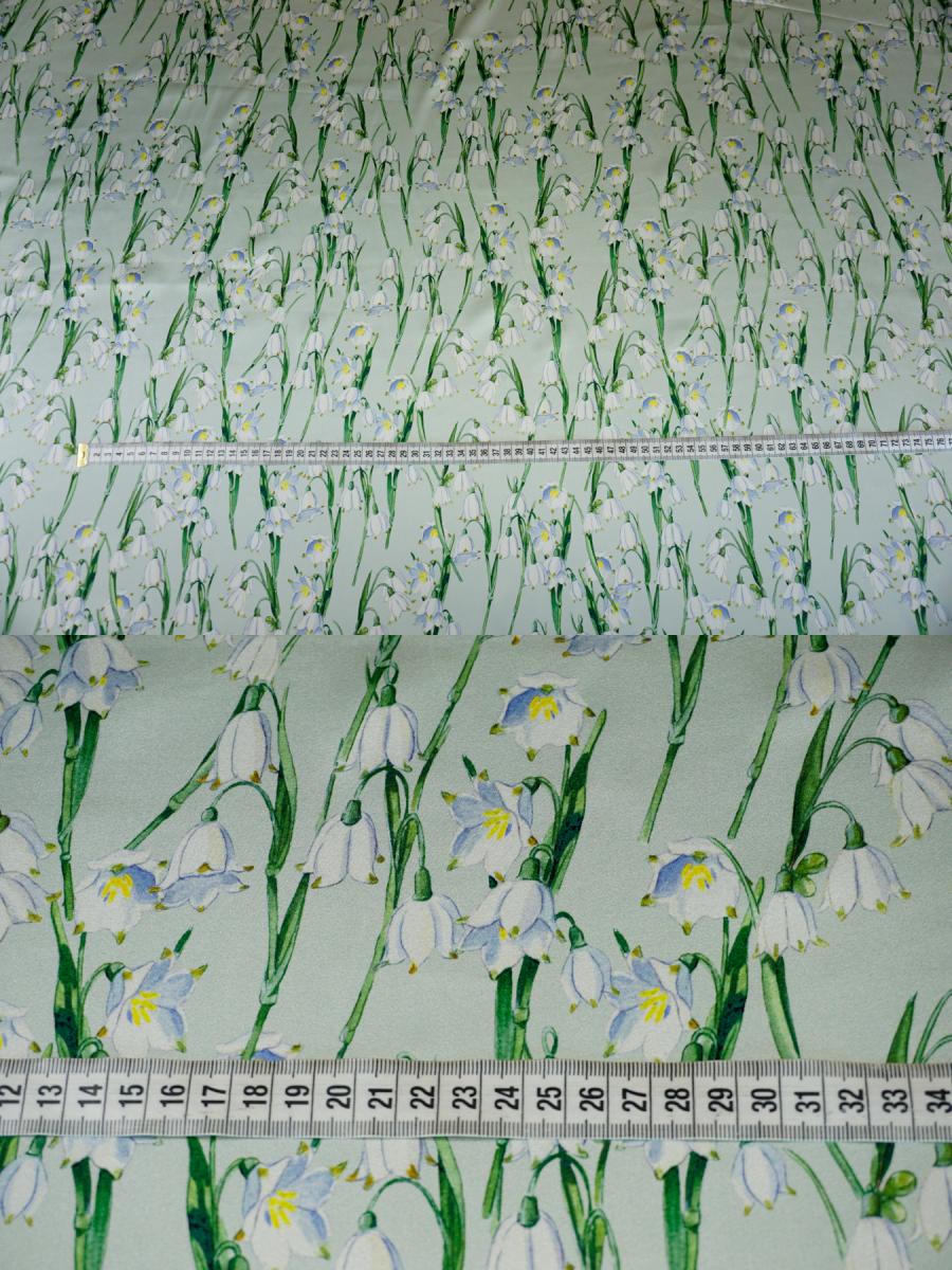 Seidenstretch - Schneeglöckchen