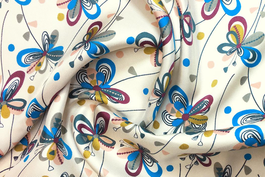 Seidentwill - Vintagedruck