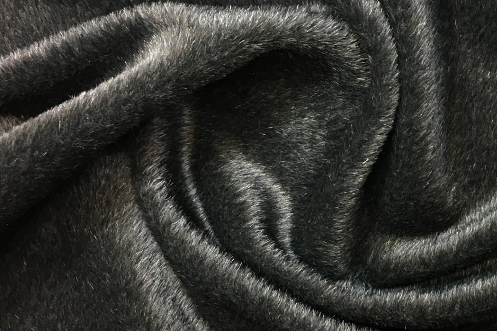 Mohairmischung - silberner Flor