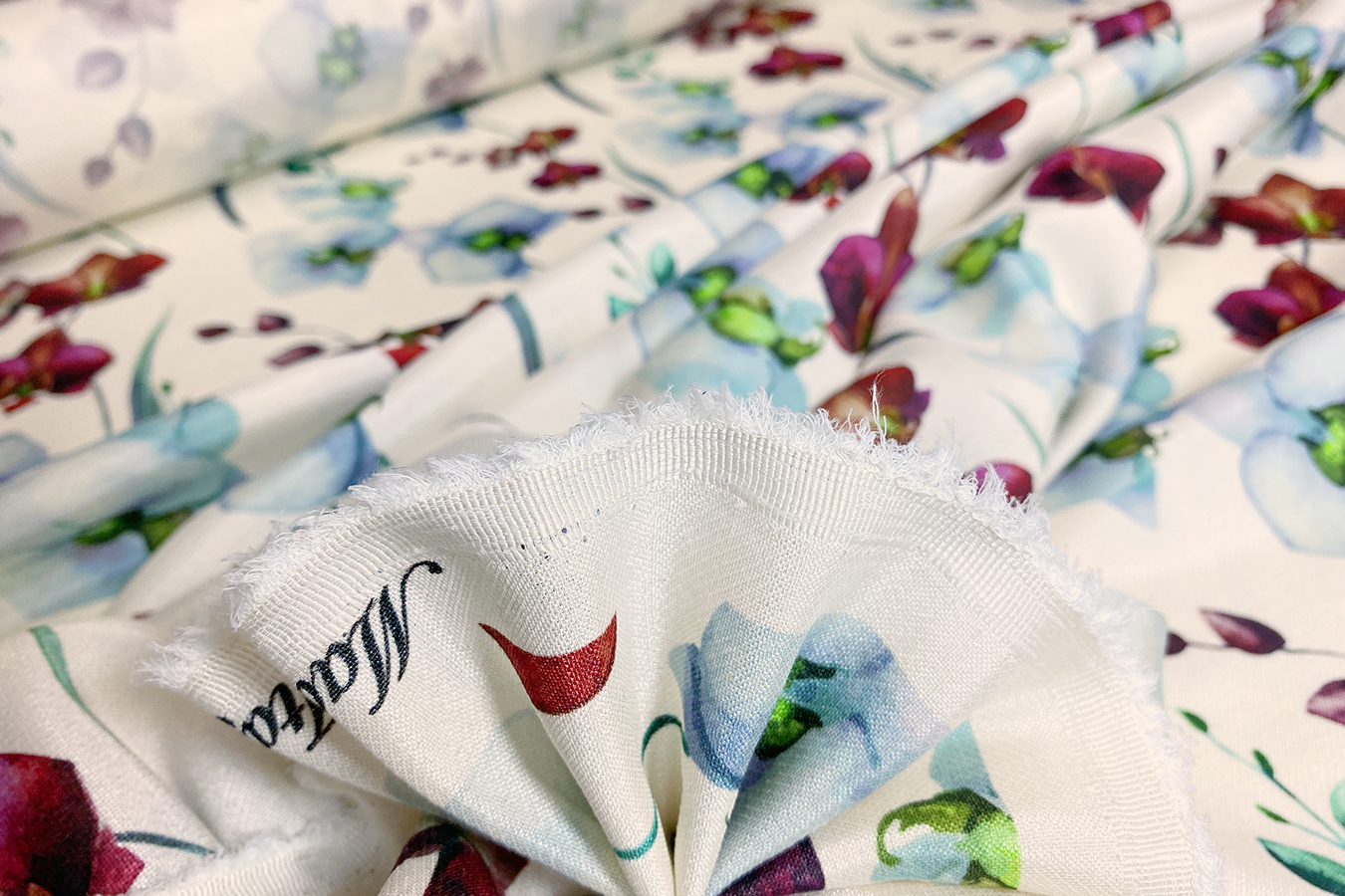 Seidenmischung - Orchideen