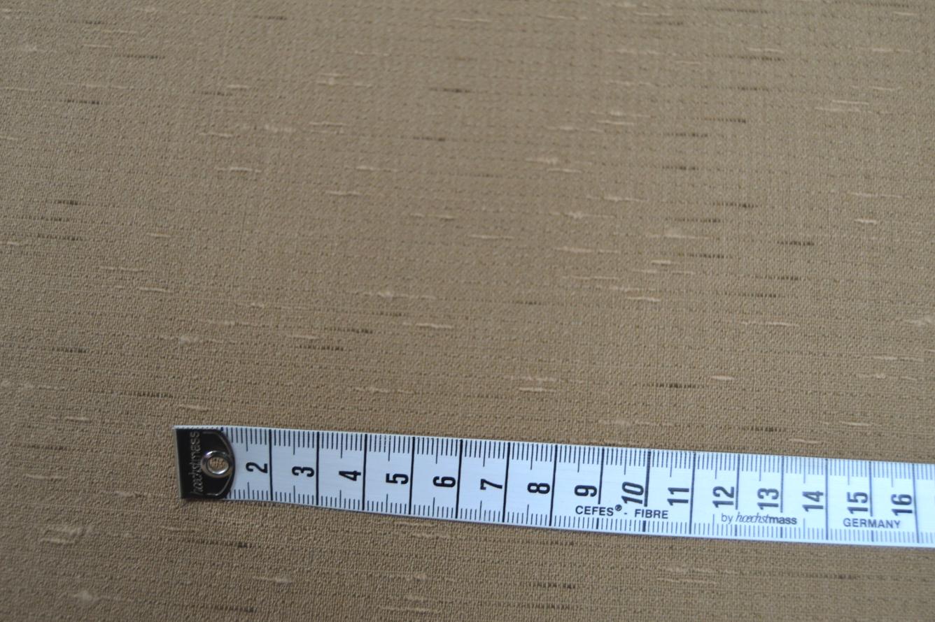 strukturierte Schurwolle - kamelfarben