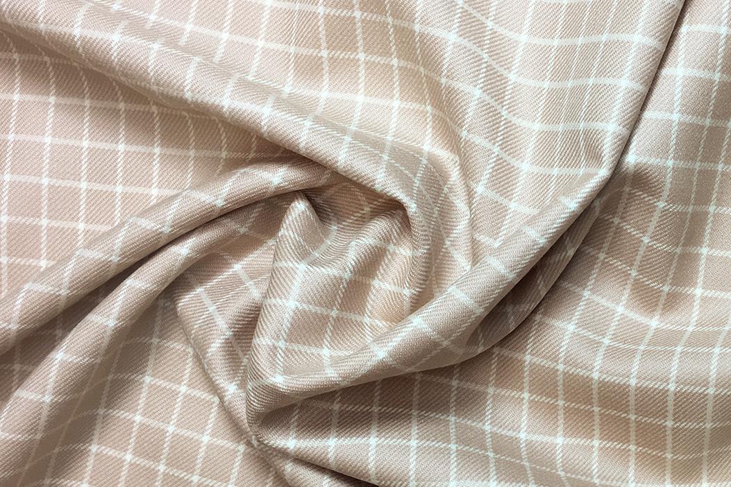 Schurwolle - Gitterkaro