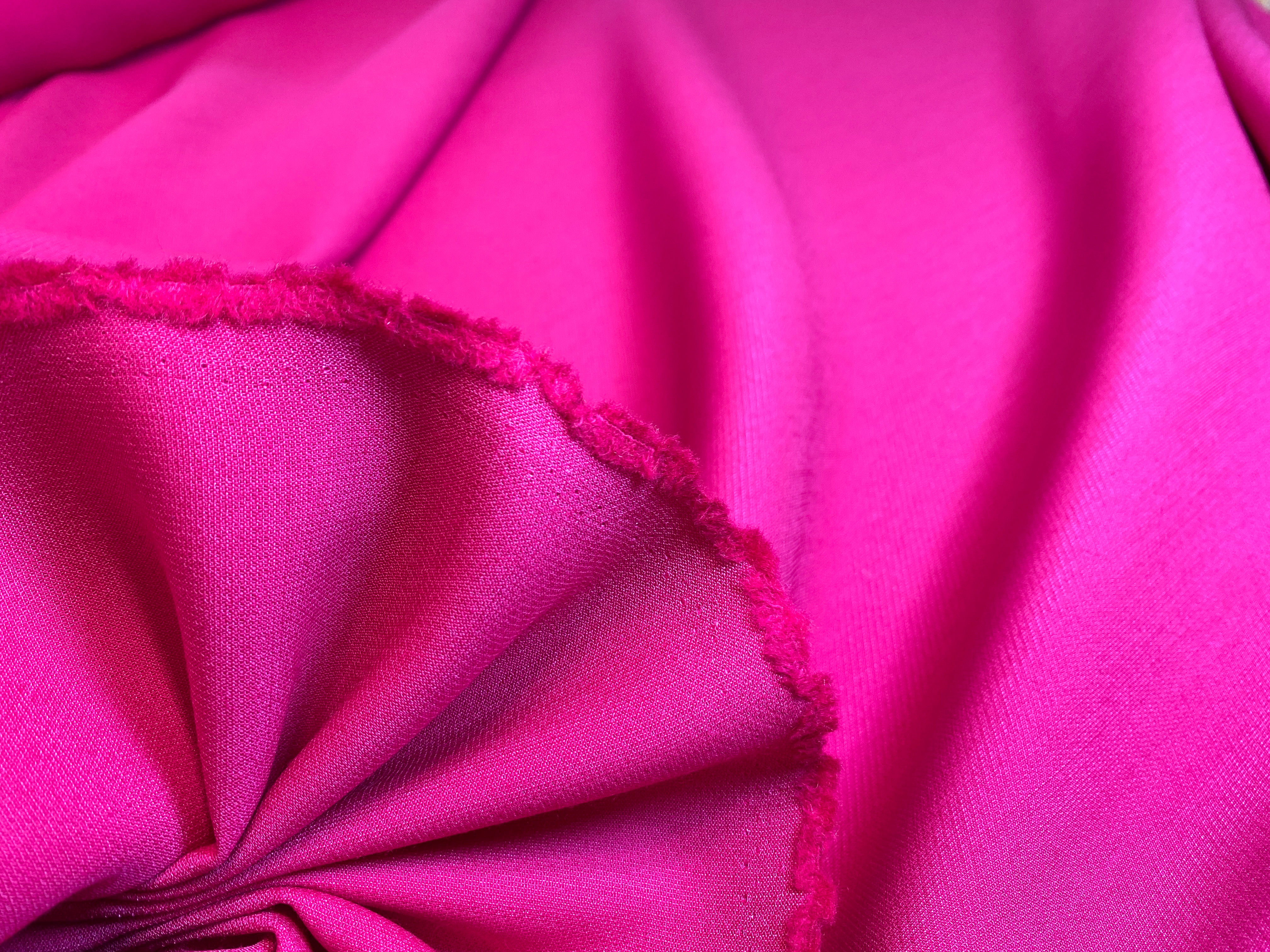 Crepe Seidenmischung pink