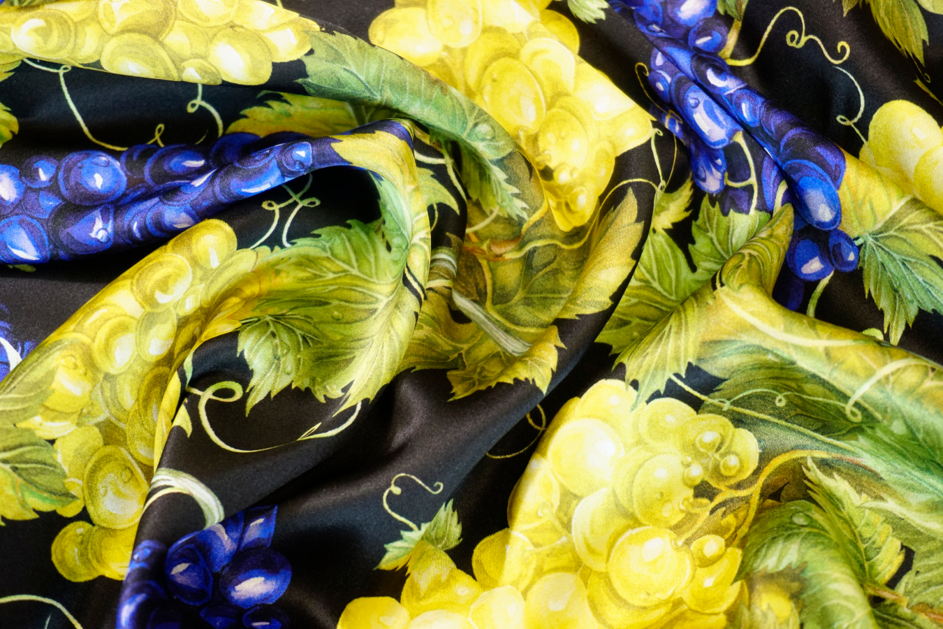 Seidenstretch - Weintrauben