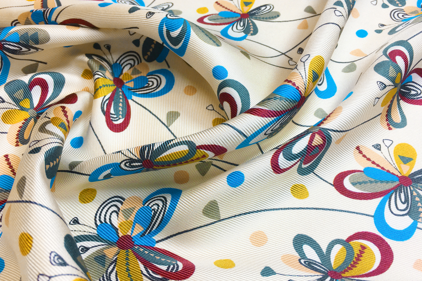 Seidentwill - Vintagedruck