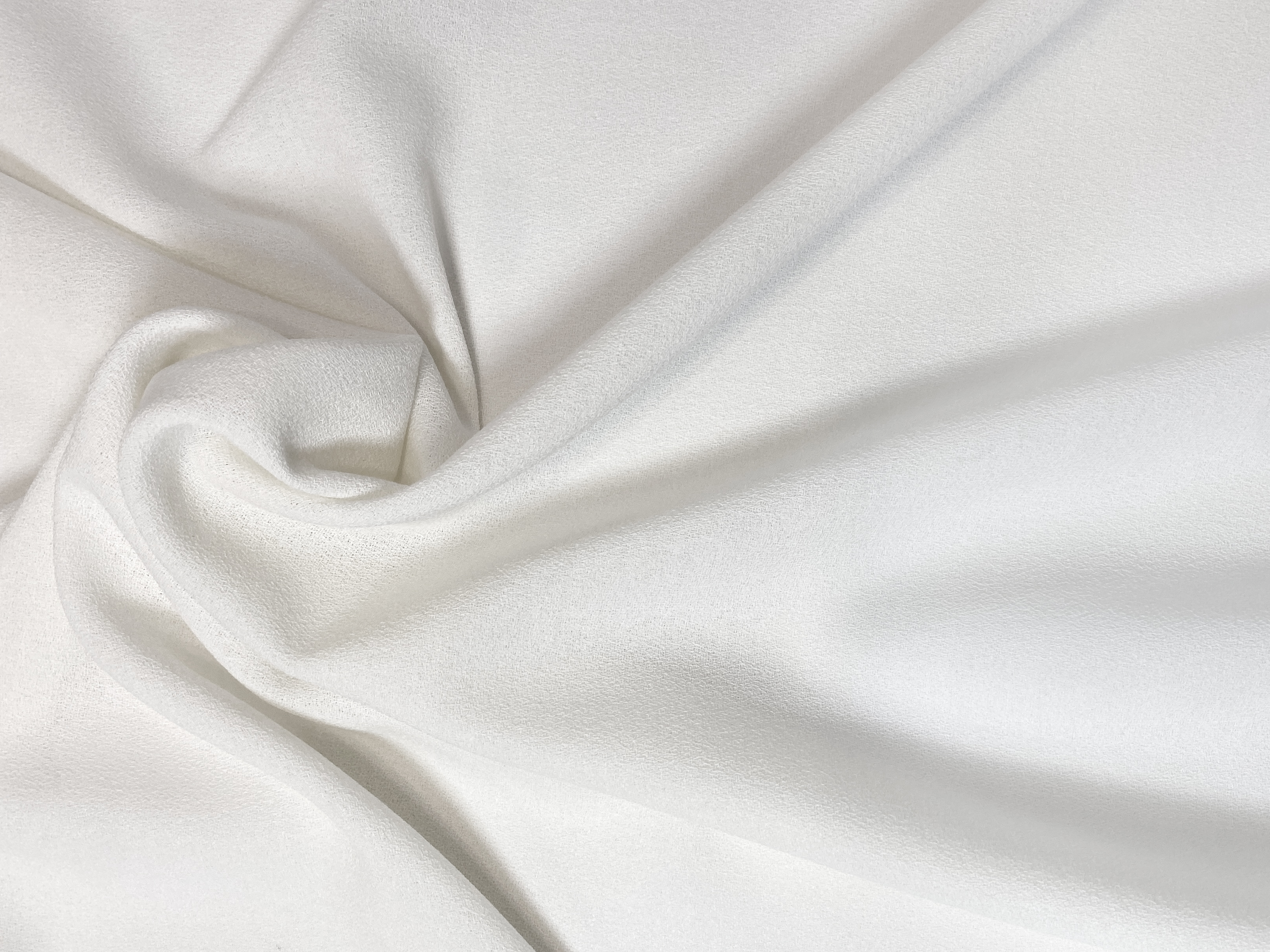 Wollcrepe weiß
