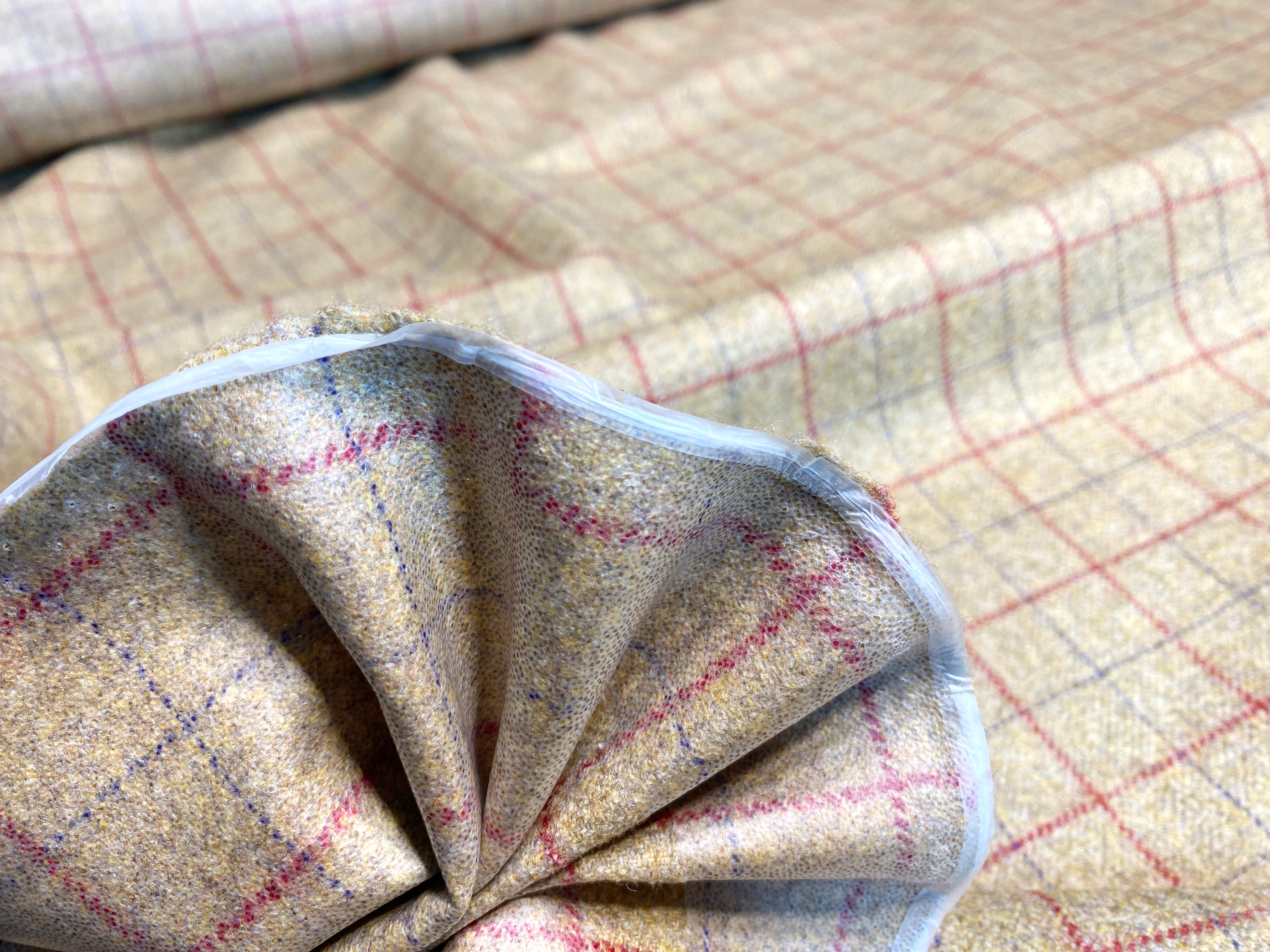 Regenmantelstoff Schurwolle