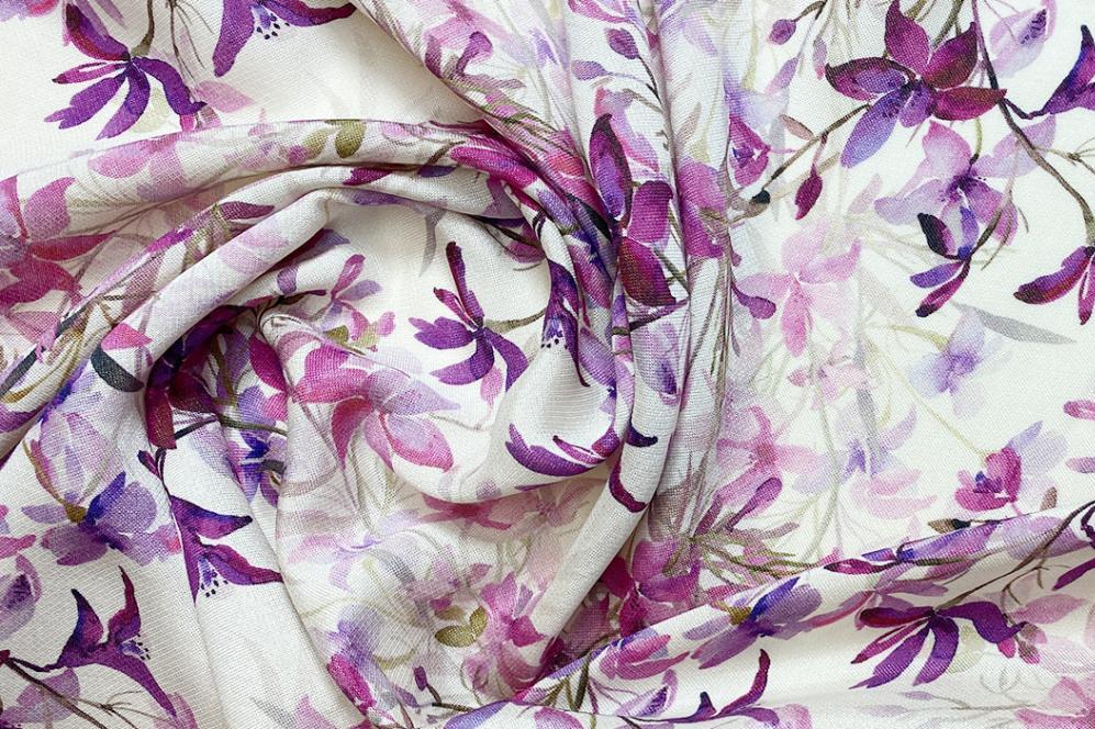 Seidenmischung - dichter Blütendruck