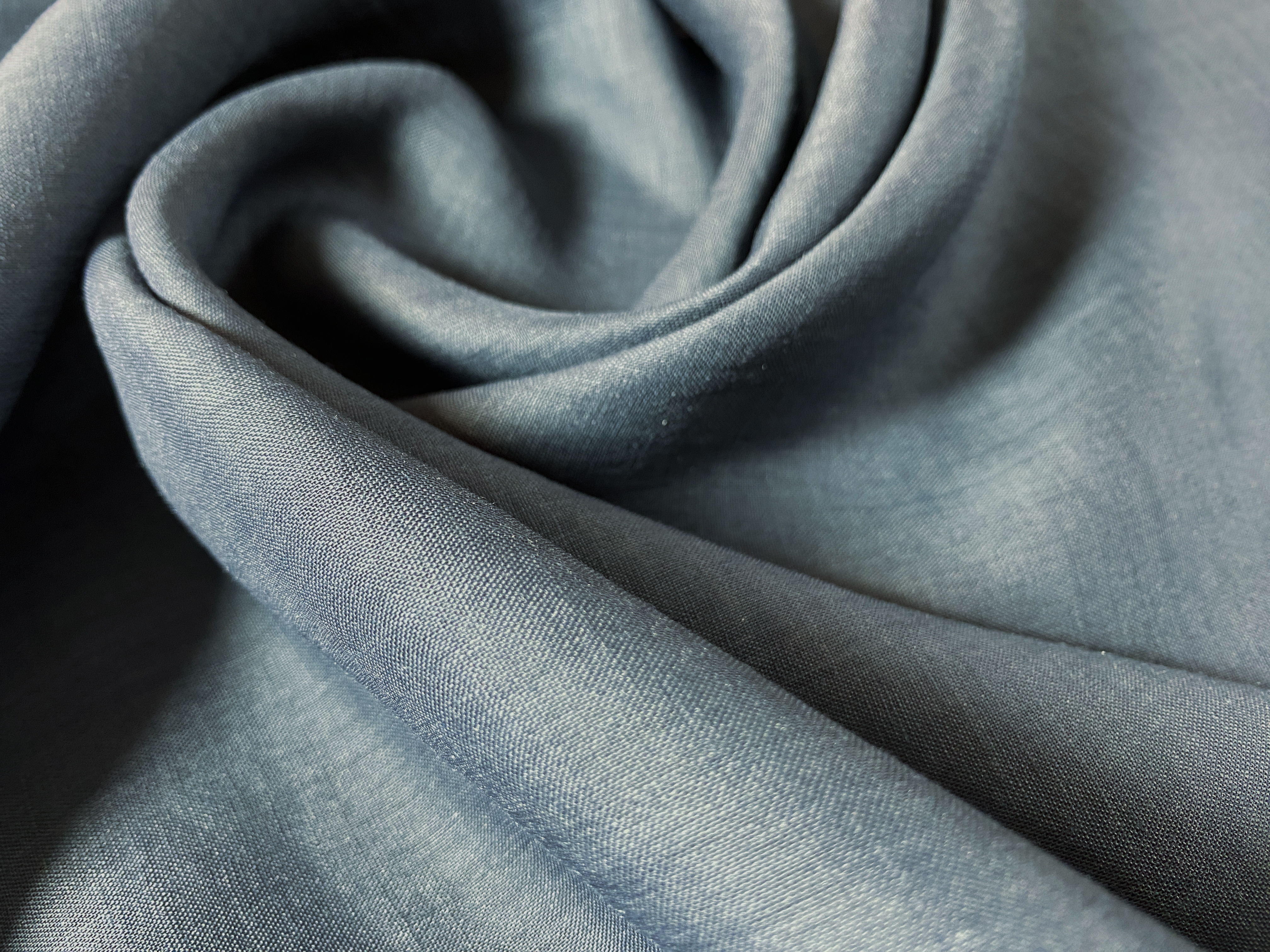 Feinleinen graublau