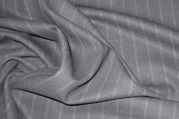 Nadelstreifen - schwarz/grau