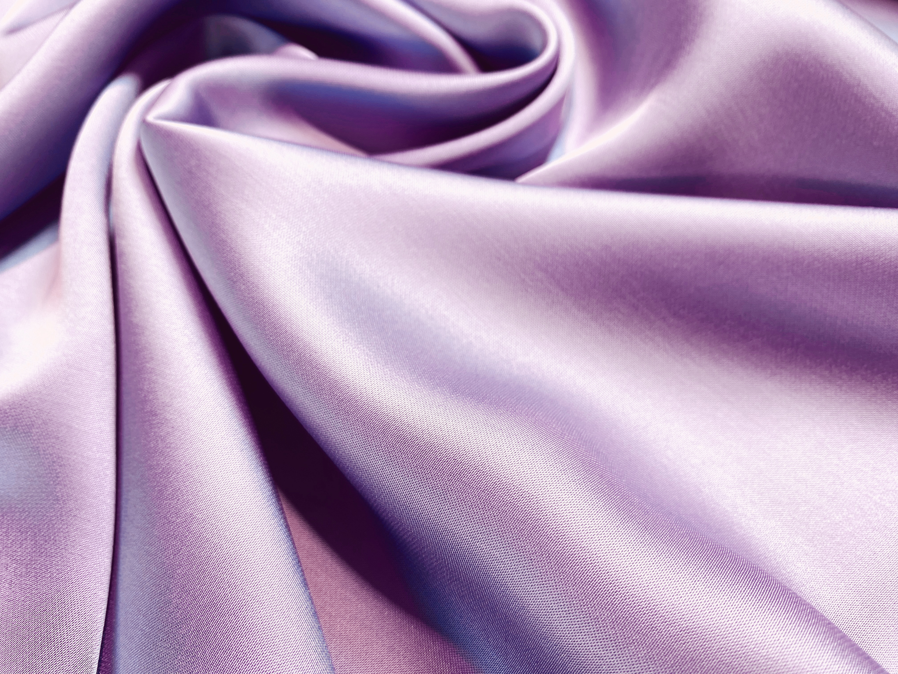Viskose Satin fliederlila