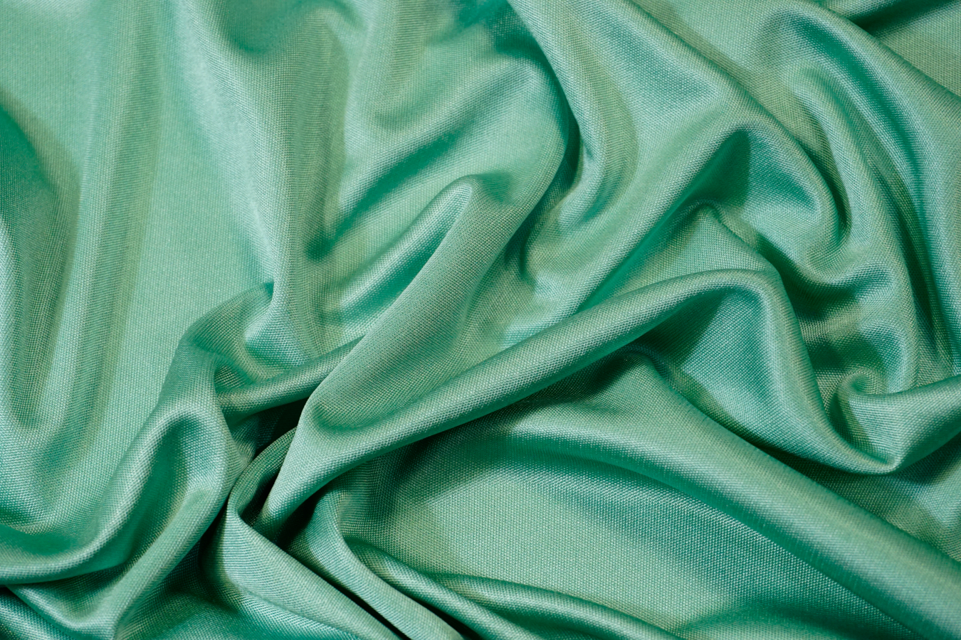 Seidenjersey - mintgrün