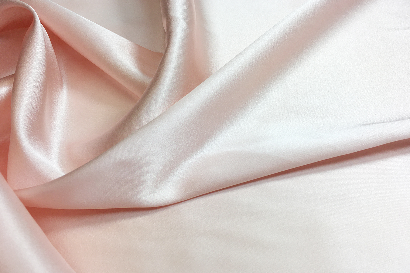 Elastische Seide - rose