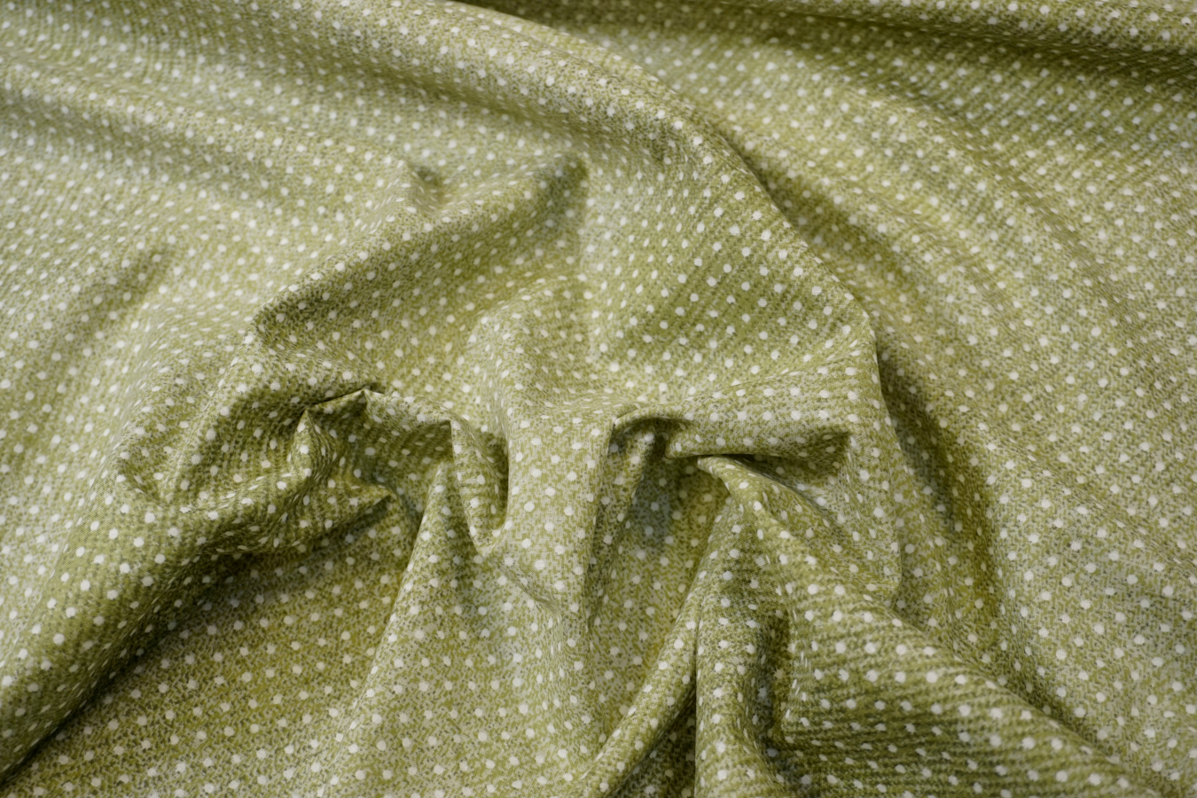 Baumwolle - weiße Punkte