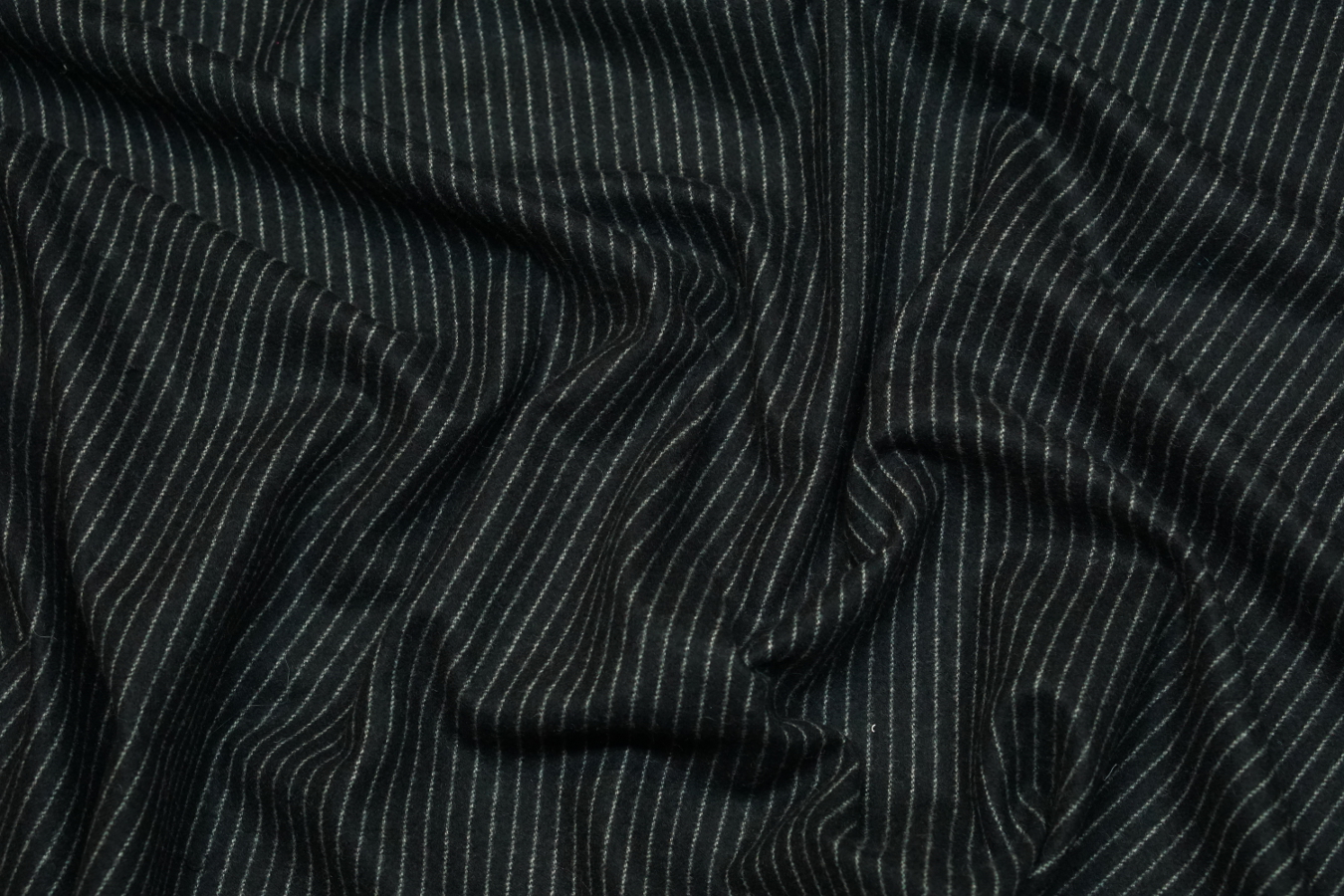 Kaschmir - dunkelblau mit weiß