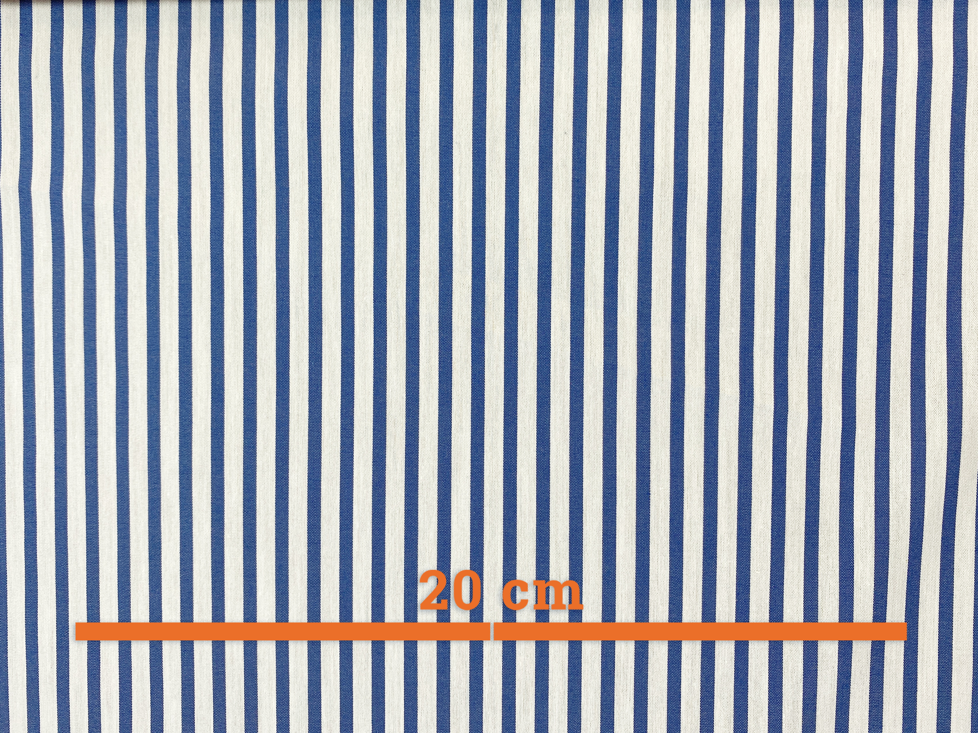 Baumwolle - blau-weiß