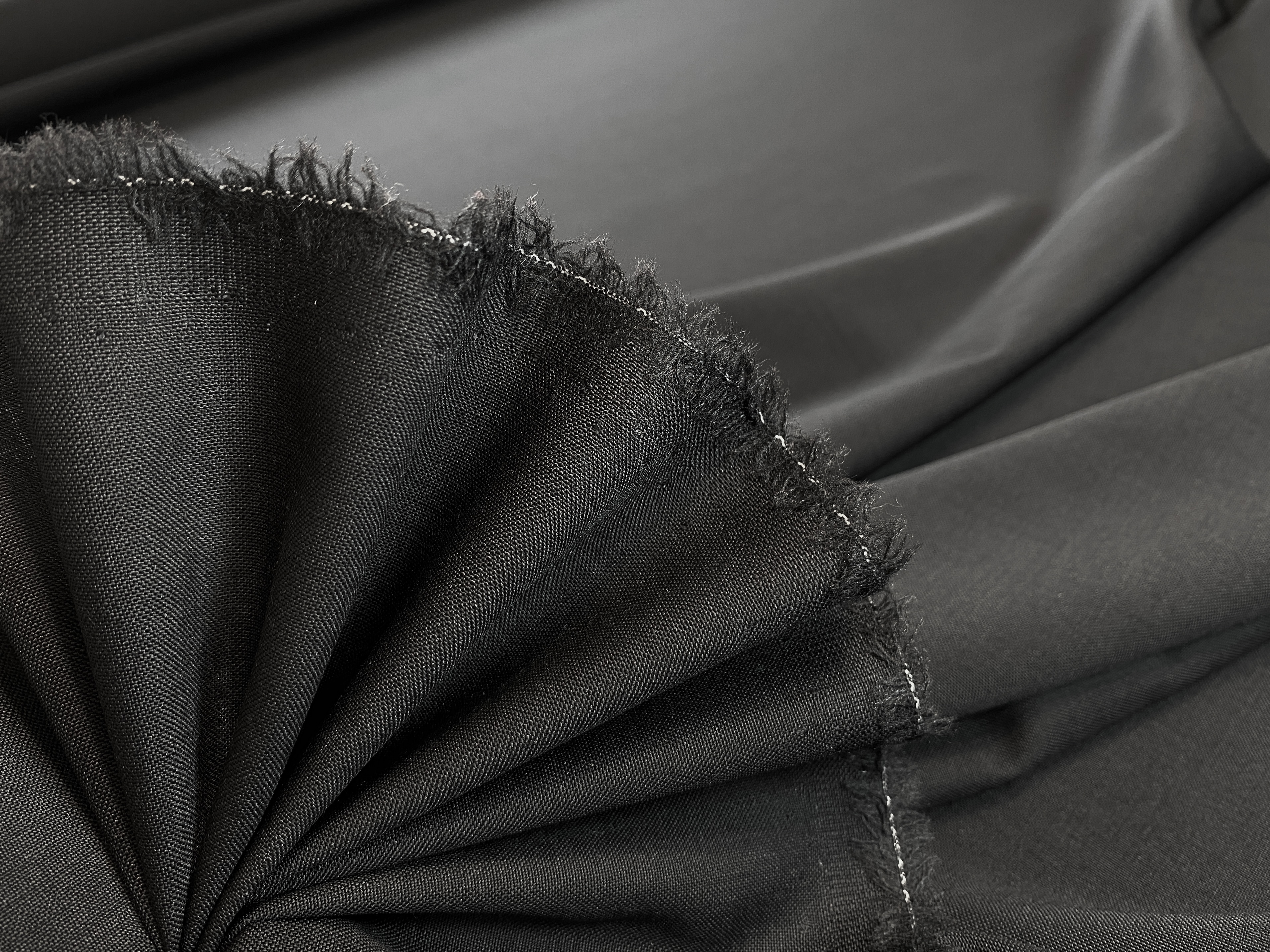 Anzugware mit Mohair schwarz
