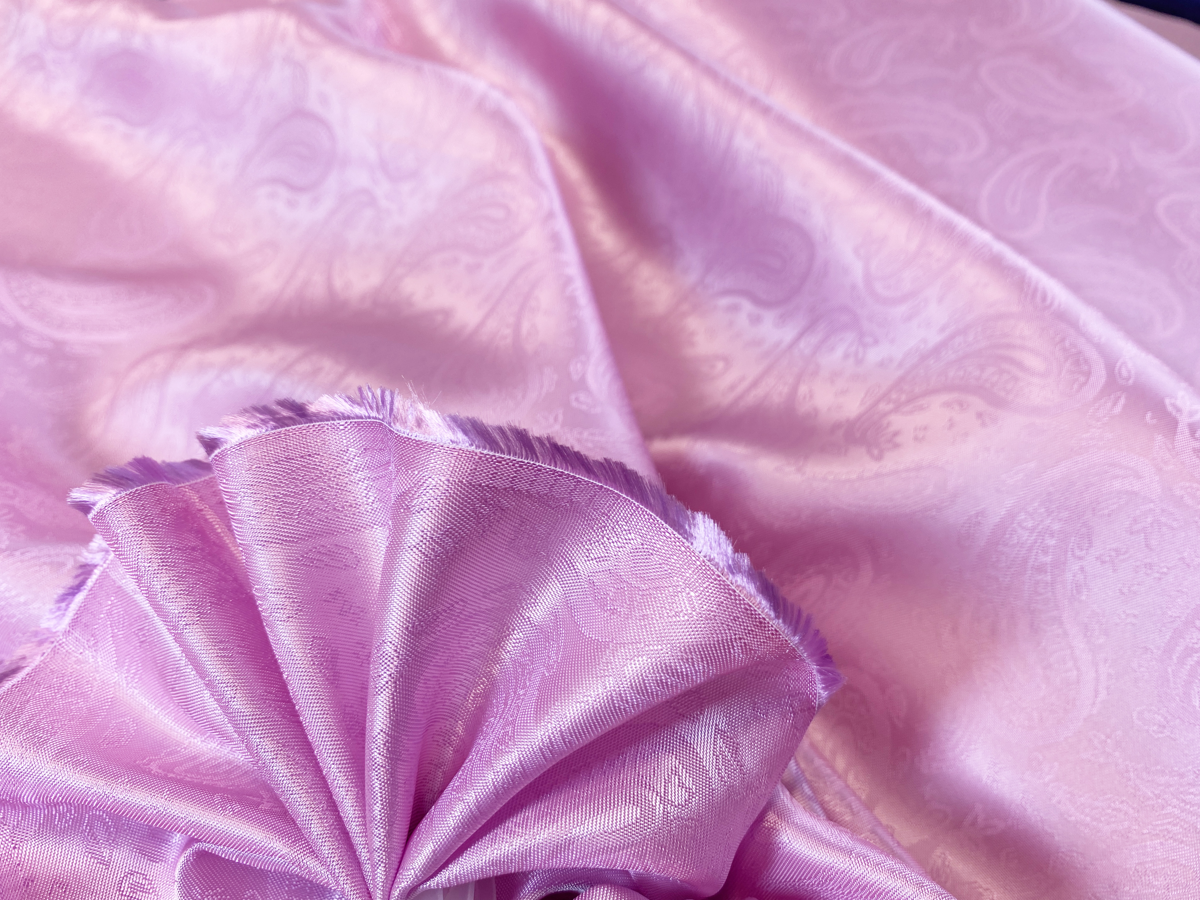 Jaquardfutter flieder