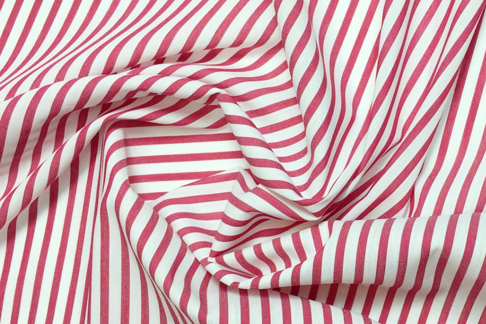 Baumwolle - rot-weiß