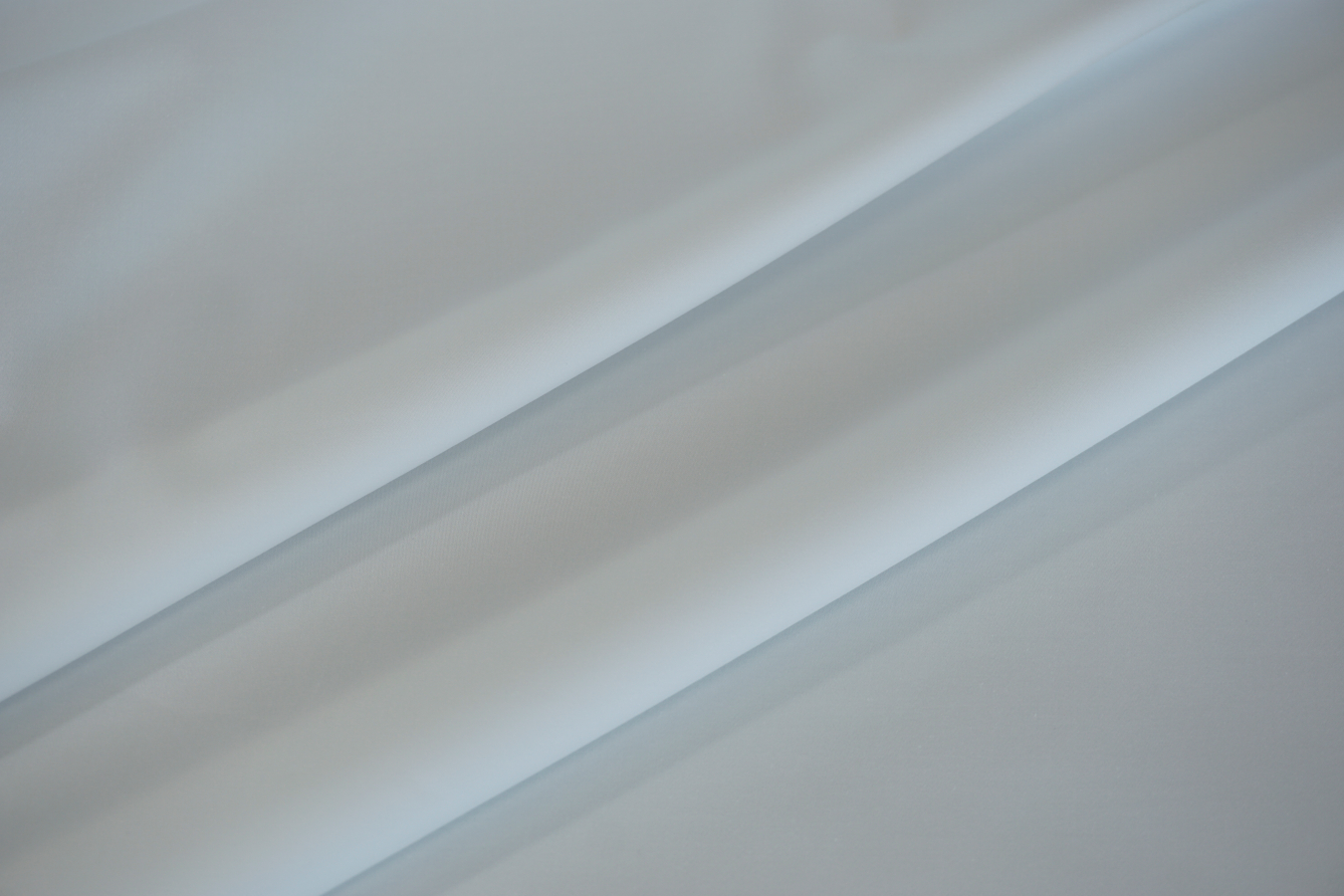 Baumwollstretch - weiß