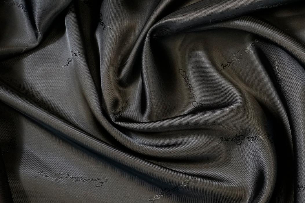 Futterjacquard - schwarz