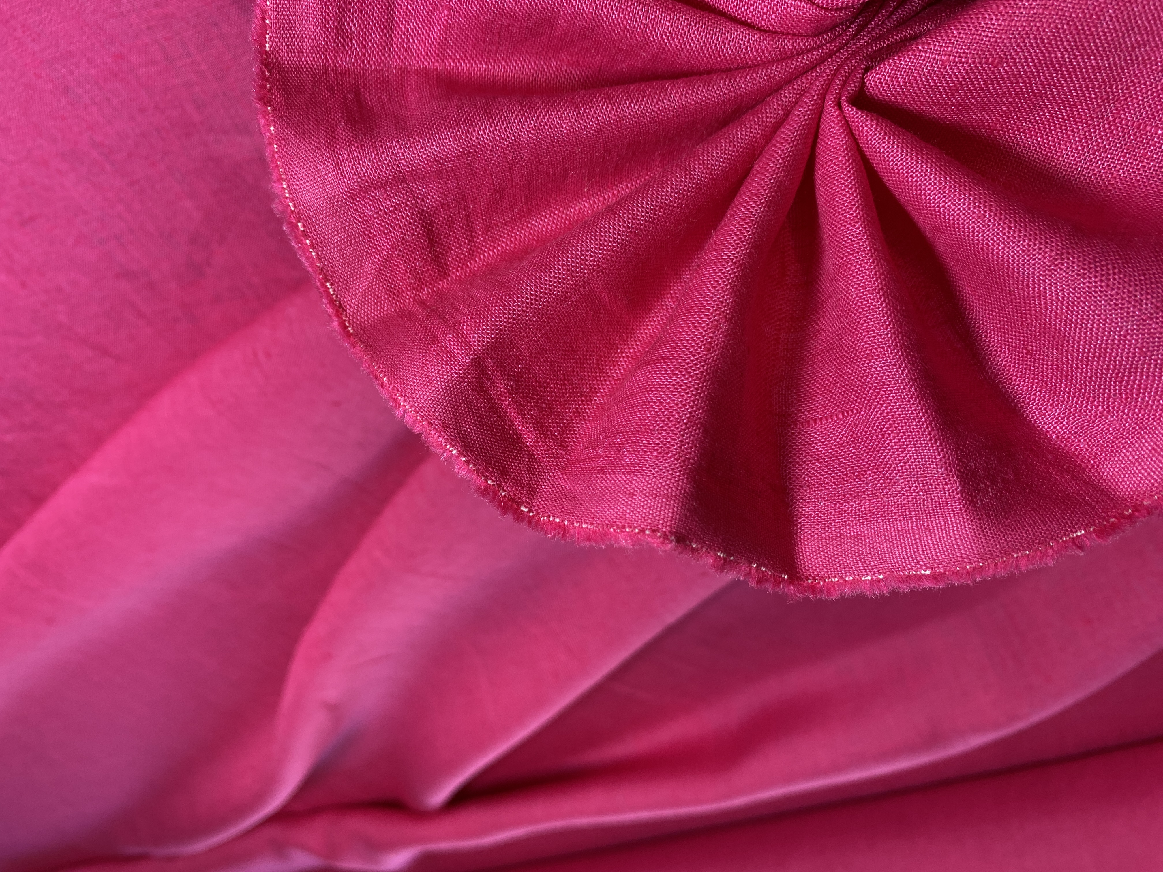 Leinen pink