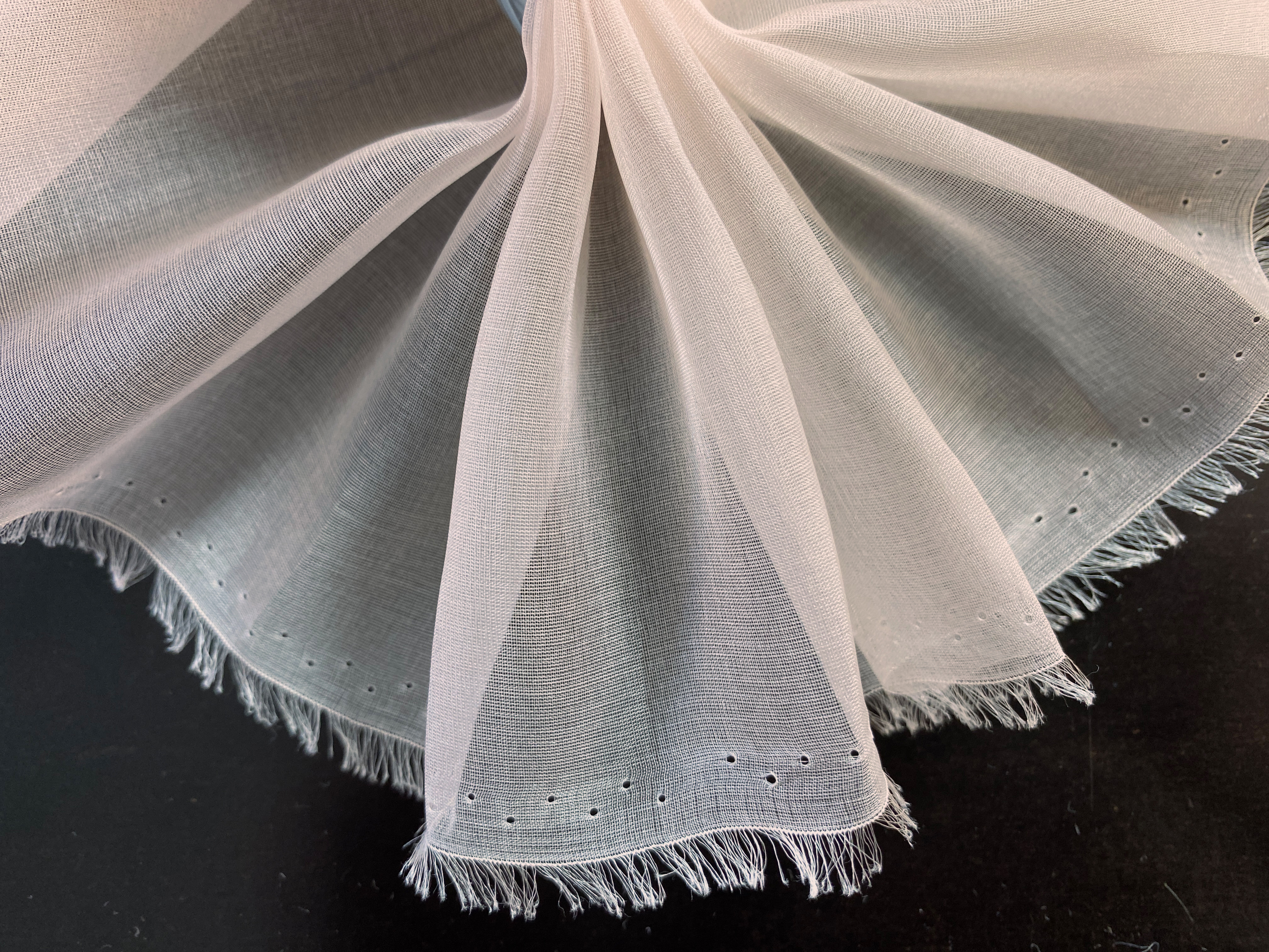 Seiden-Organza hautfarben