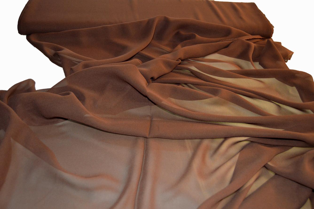 Chiffon - mittelbraun