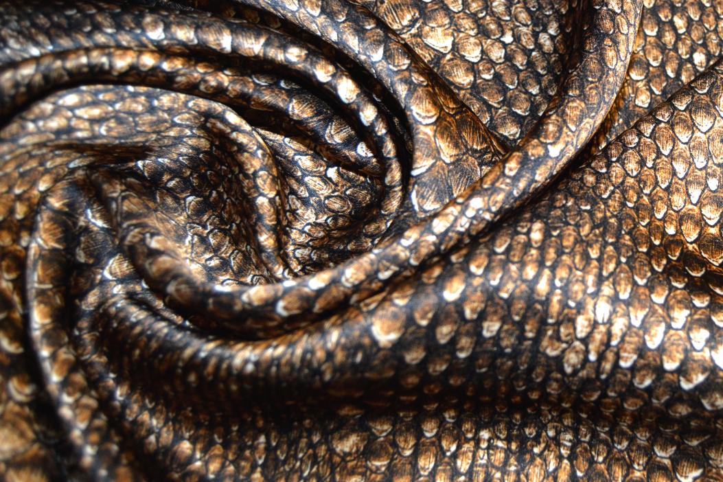 Satin - Reptildruck