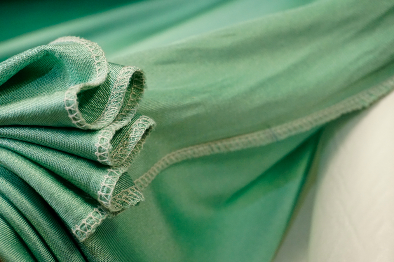 Seidenjersey - mintgrün