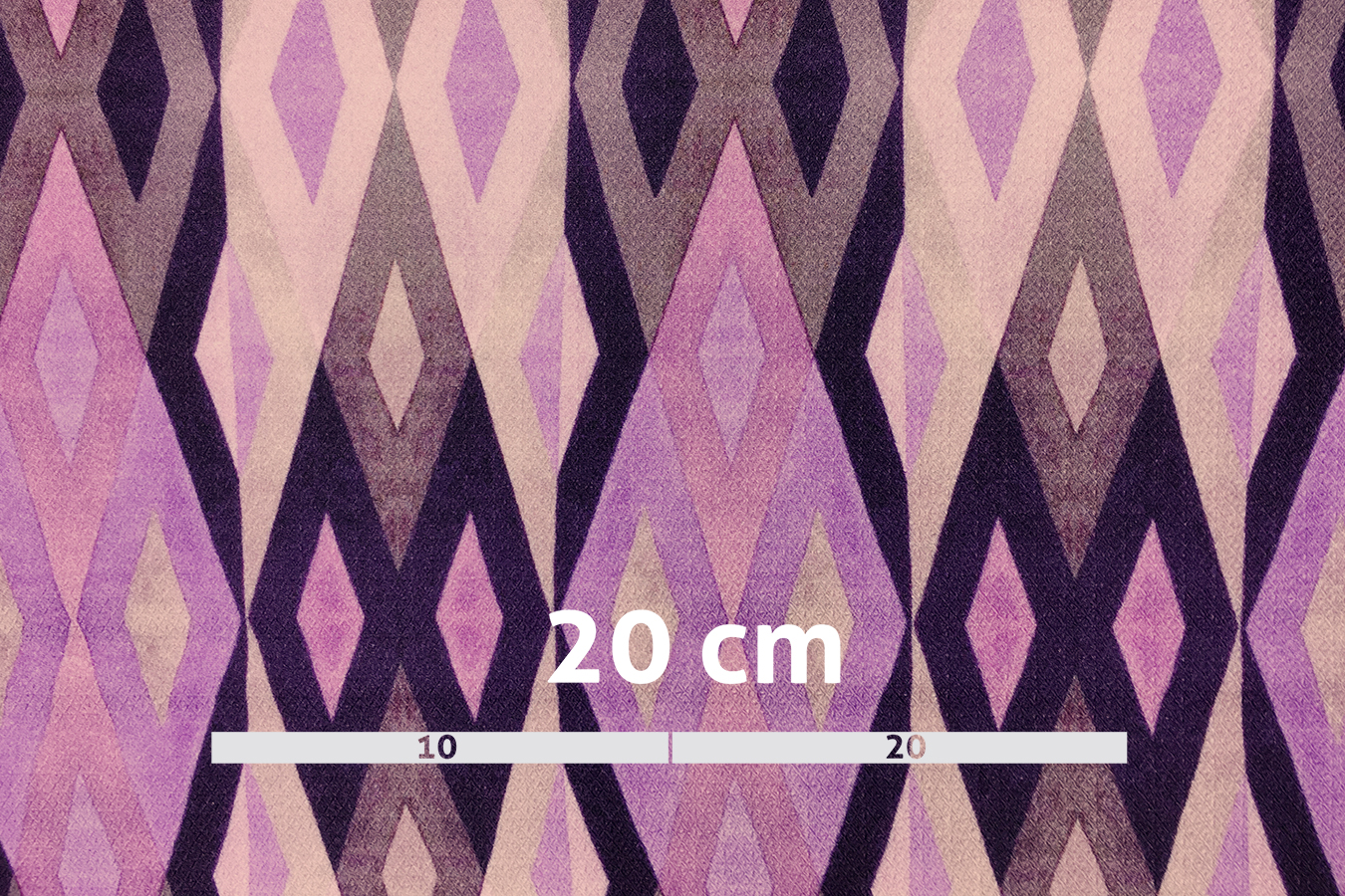 Schurwollstretch - Rautenmuster, altrose